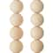 12 Pack: Raw Pine Wood Round Beads, 25mm by Bead Landing™